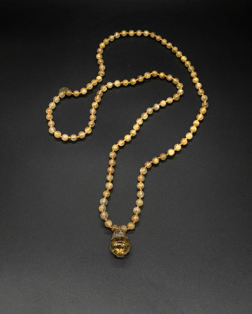 Golden Rutilated 108